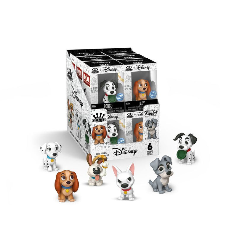 Disney - Dog Days US Exclusive Mini Vinyl Figures (Whole Box)