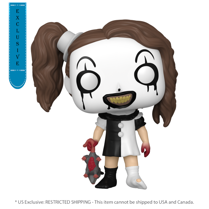 Terrifier - Little Pale Girl (US Exclusive) Glow Pop! Vinyl Figure