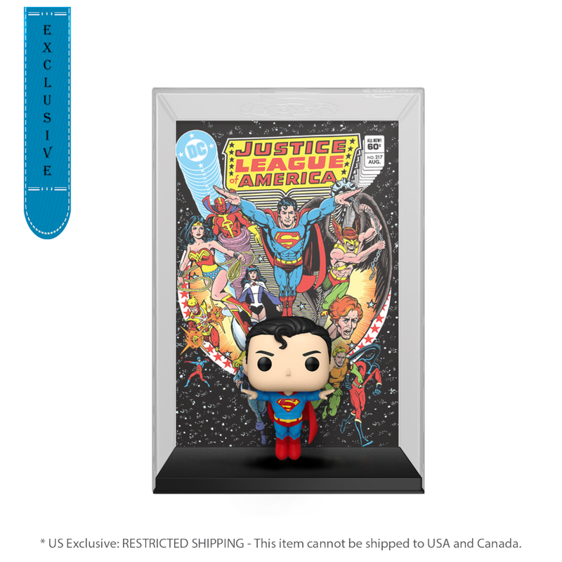 DC Comics - Superman Justice League of America #217 (US Exclusive) Pop! Comic Cover