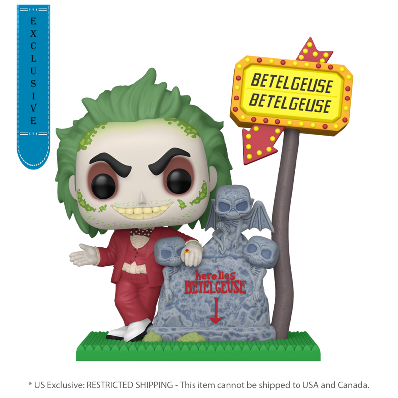 Beetlejuice - Here Lies Betelguise US Exclusive Pop! Deluxe