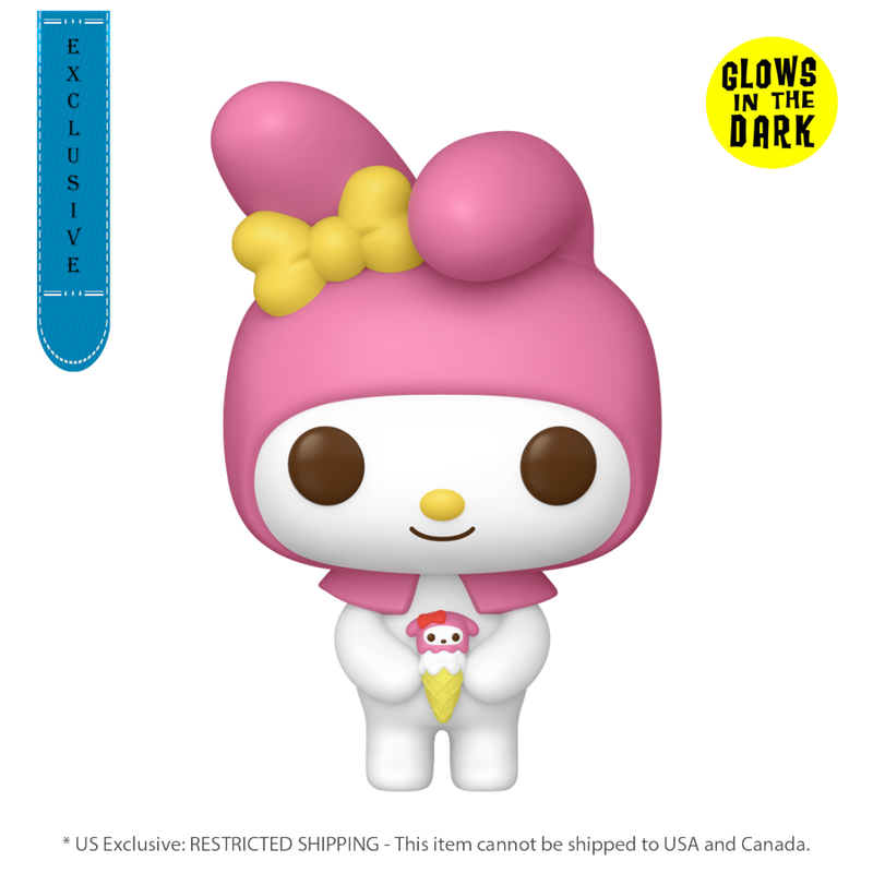 Hello Kitty - My Melody (US Exclusive) Glow Pop! Vinyl Figure
