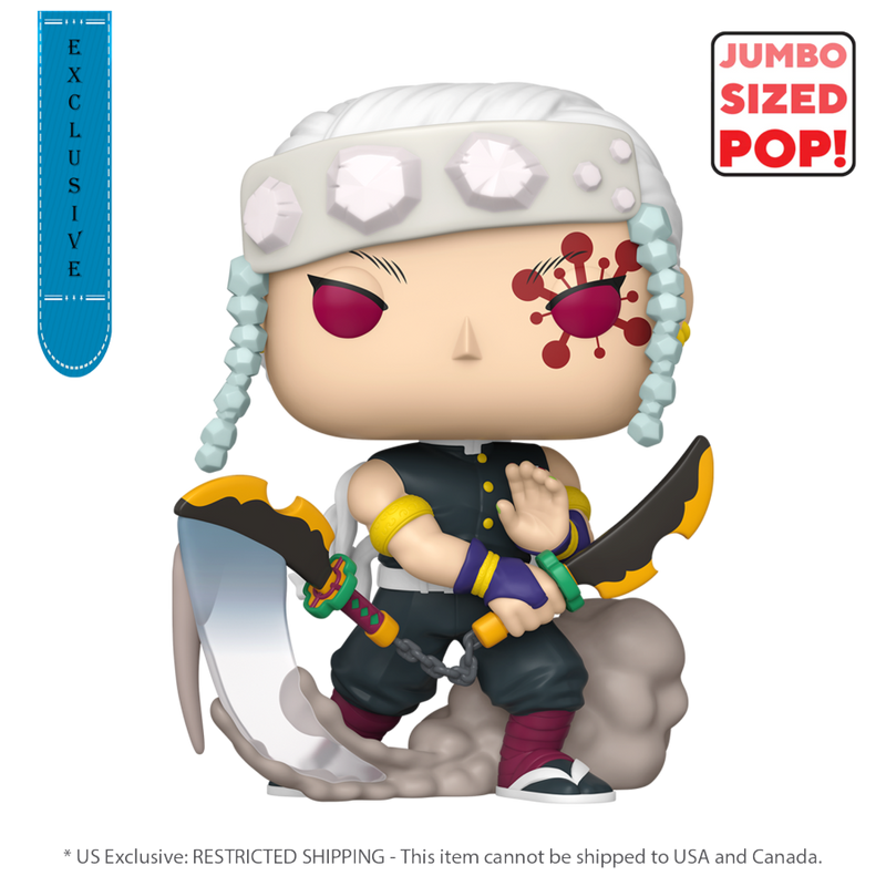 Demon Slayer - Tengen Uzui (US Exclusive) 10 Inch Pop! Vinyl Figure
