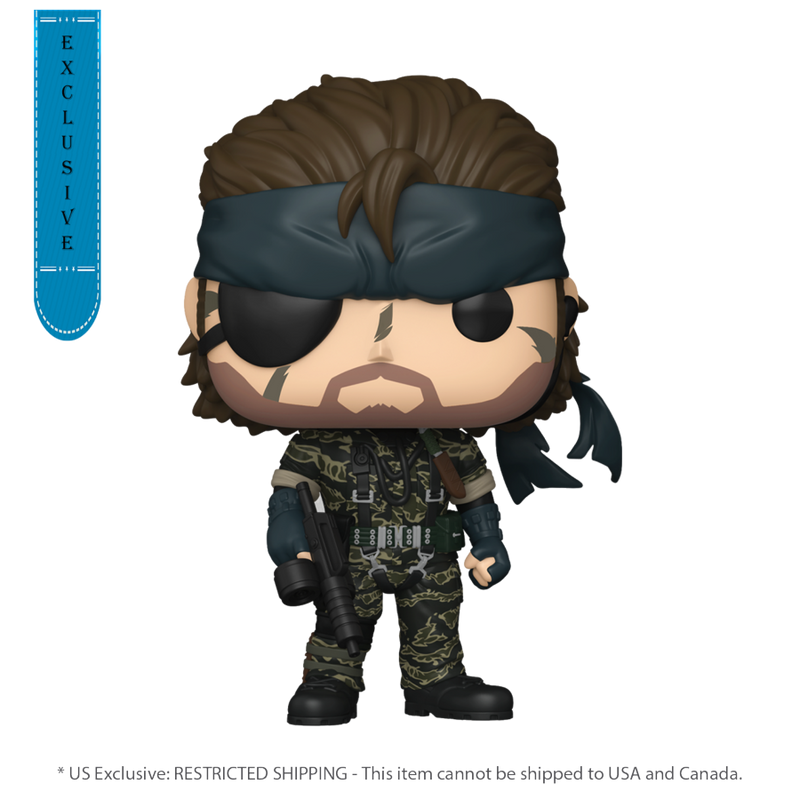 Metal Gear Solid 3 - Big Boss (US Exclusive) Pop! Vinyl Figure
