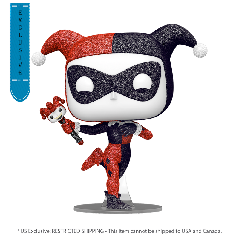 Batman: The Animated Series - Harley Quinn (US Exclusive) Diamond Glitter Pop! Vinyl Figure