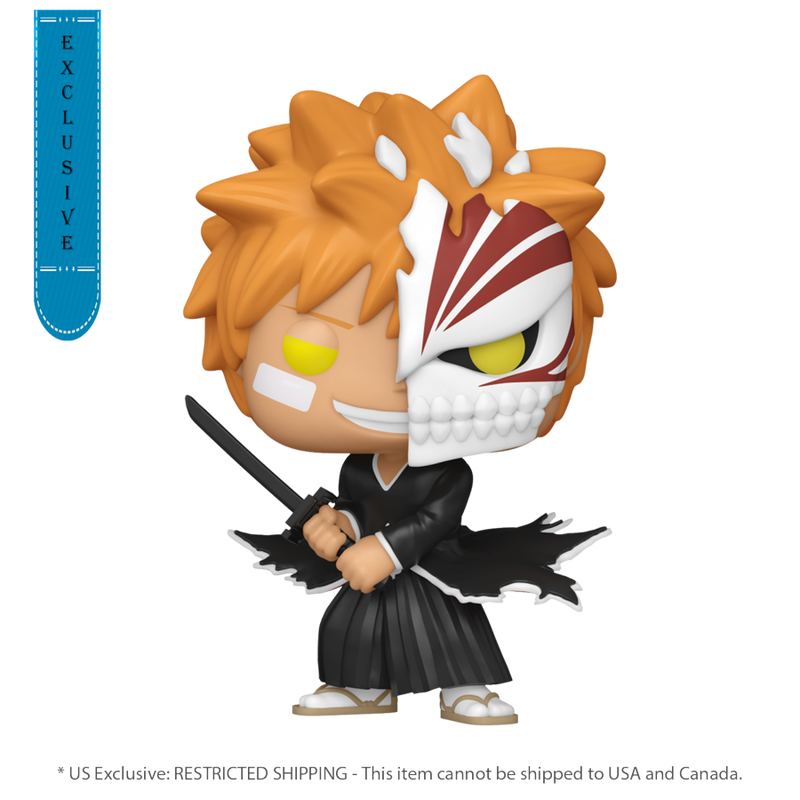 Bleach - Ichigo with Half Mask (US Exclusive) Pop! Vinyl Figure