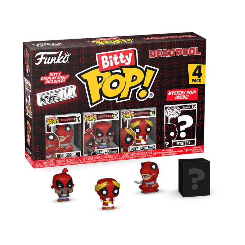 Deadpool - Dinopool Bitty Pop! 4 Pack