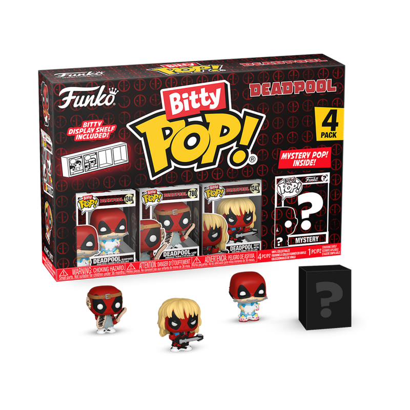 Deadpool - Sleepover Bitty Pop! 4 Pack