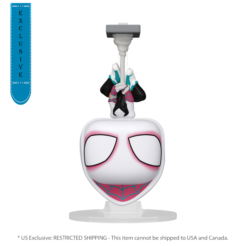 Spider-Man: Across the Spider-Verse - Spider-Gwen Upside Down (US Exclusive) Pop! Vinyl Figure