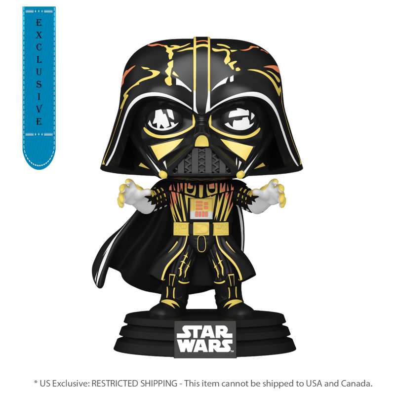 Star Wars - Darth Vader Retro (US Exclusive) Glow Pop! Vinyl Figure