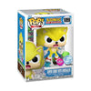Sonic - Super Sonic with Emeralds (US Exclusive) Flocked Pop! Vinyl Figure