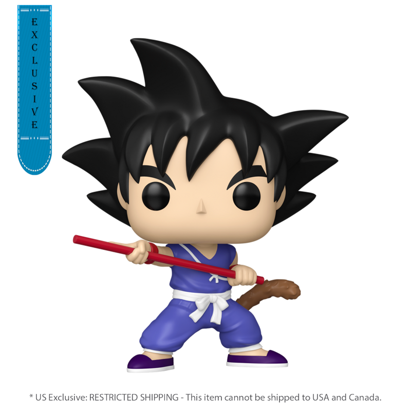 Dragon Ball - Goku with Nyoibou (US Exclusive) Glow Pop! Vinyl Figure