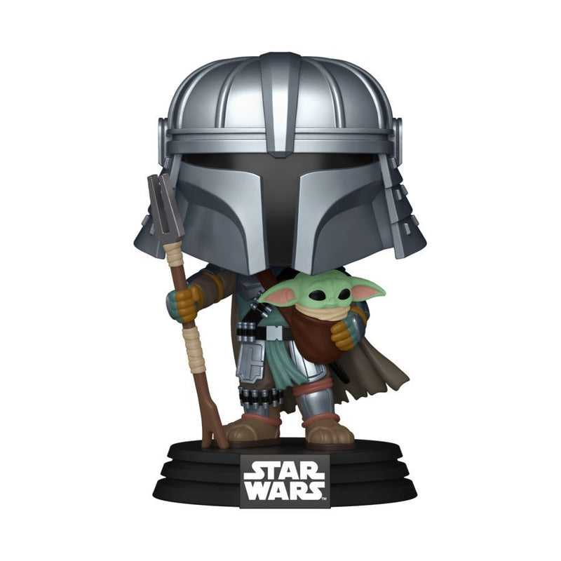 Star Wars: Impressions - Mandalorian with Grogu (US Exclusive) Pop! Vinyl Figure