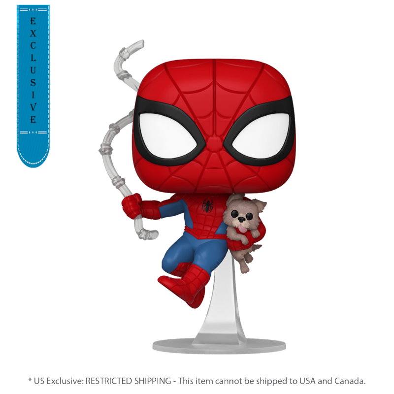 Marvel Comics - Spider-an with Sandwich the Dog (US Exclusive) Pop! Vinyl Figure