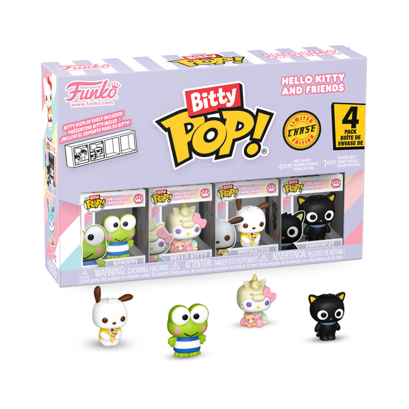 Sanrio - Keroppi Bitty Pop! 4 Pack
