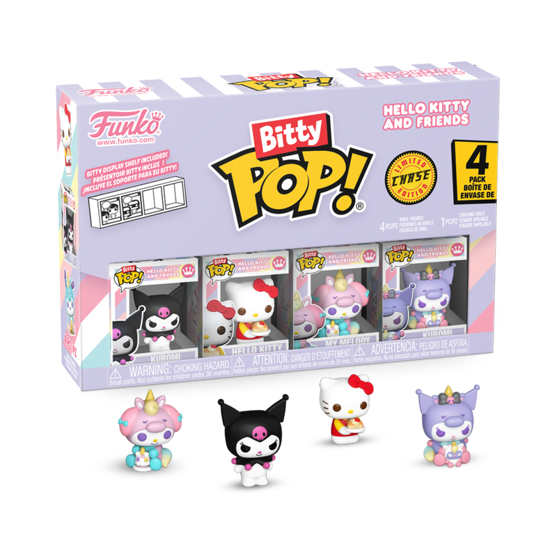 Sanrio - Kuromi Bitty Pop! 4 Pack