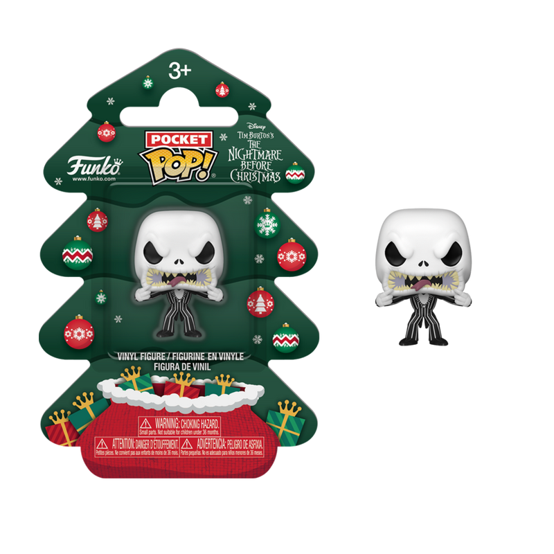 The Nightmare Before Christmas - Jack Holiday Pocket Pop! Vinyl Figure