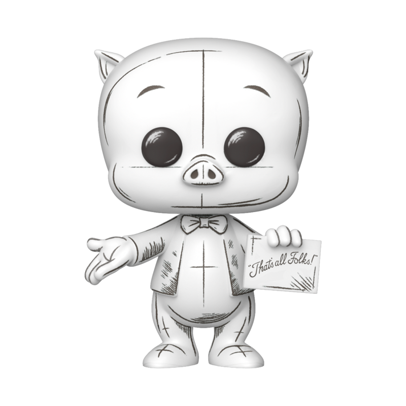 Looney Tunes: Sketched - Porky Pig Pop! Vinyl Figure