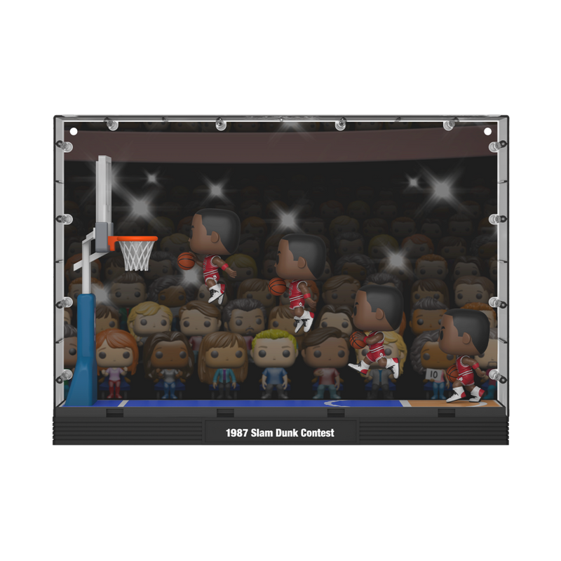 NBA Legends - Michael Jordan (87 Dunk Comp.) Pop! Moment Deluxe