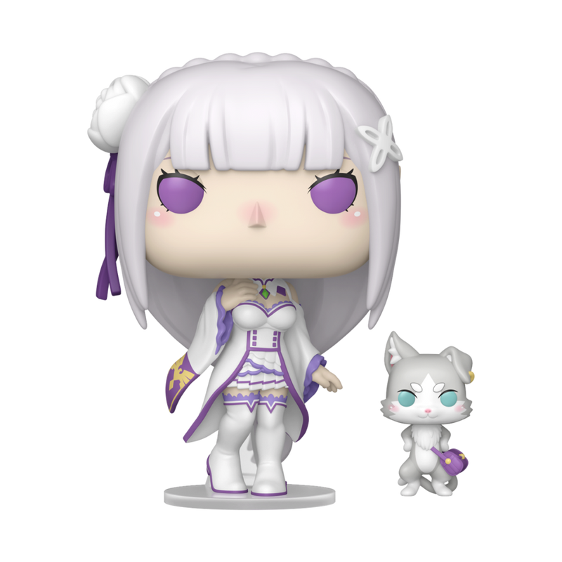 Re:Zero - Starting Life in Another World - Emilia & Puck Pop! Vinyl Figure