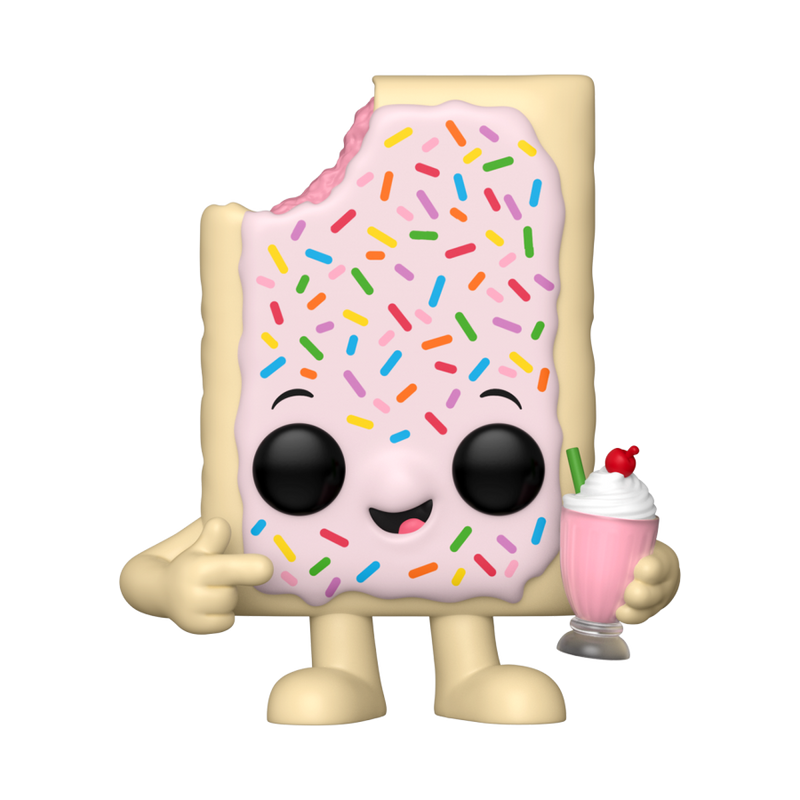 Ad Icons: Kelloggs - Pop Tart Strawberry Milkshake Pop! Vinyl Figure