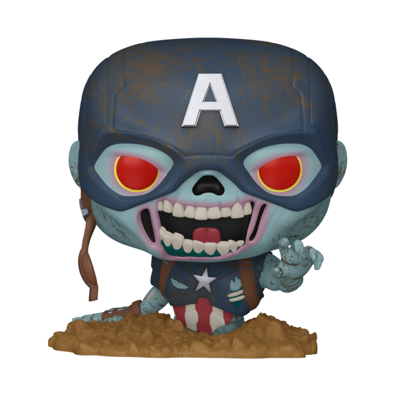 Marvel: Zombies - Zombie Captain America Pop! Vinyl Figure