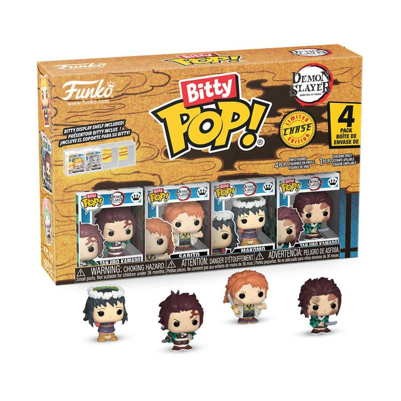 Demon Slayer - Tanjiro Bitty Pop! 4PK