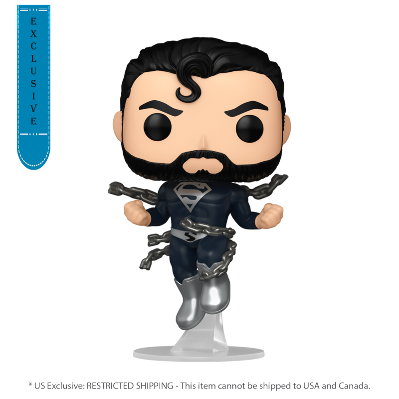 DC Comics - Superman Black Suit (US Exclusive) Pop! Vinyl Figure