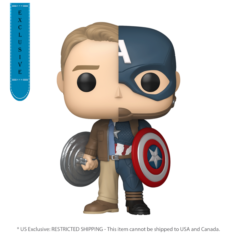 Marvel: Infinity Saga - Steve Rogers/Captain America (US Exclusive) Pop! Vinyl Figure