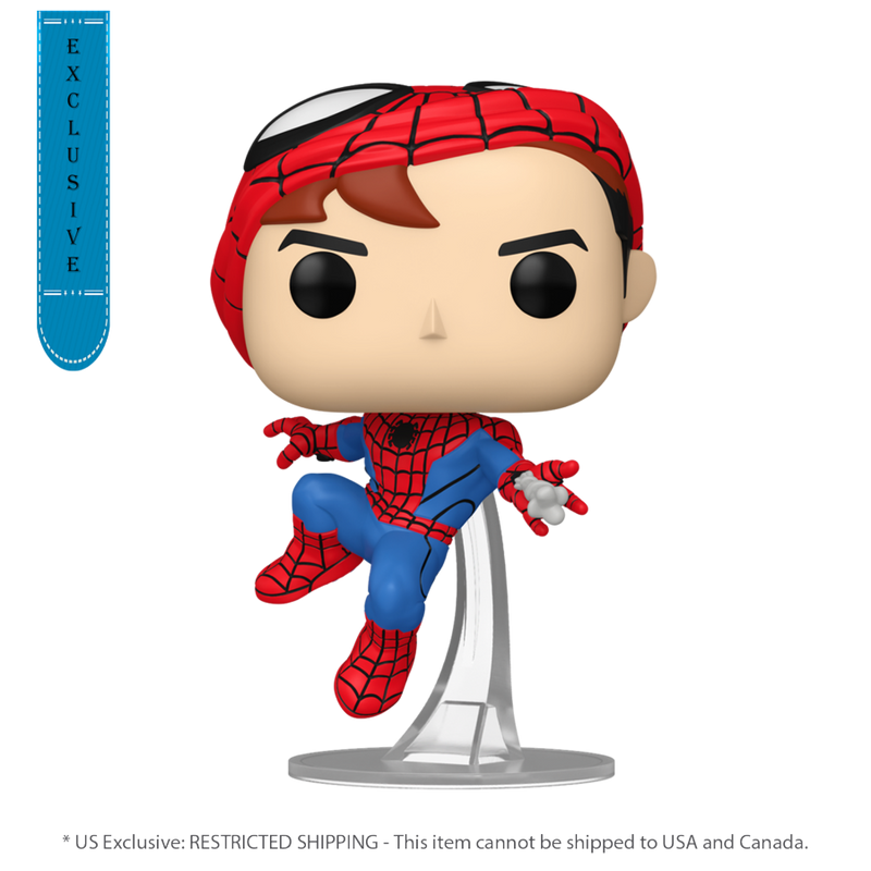 Your Friendly Neighbourhood Spider-Man - Spider-Man Mask Up  (US Exclusive) Pop! Vinyl Figure