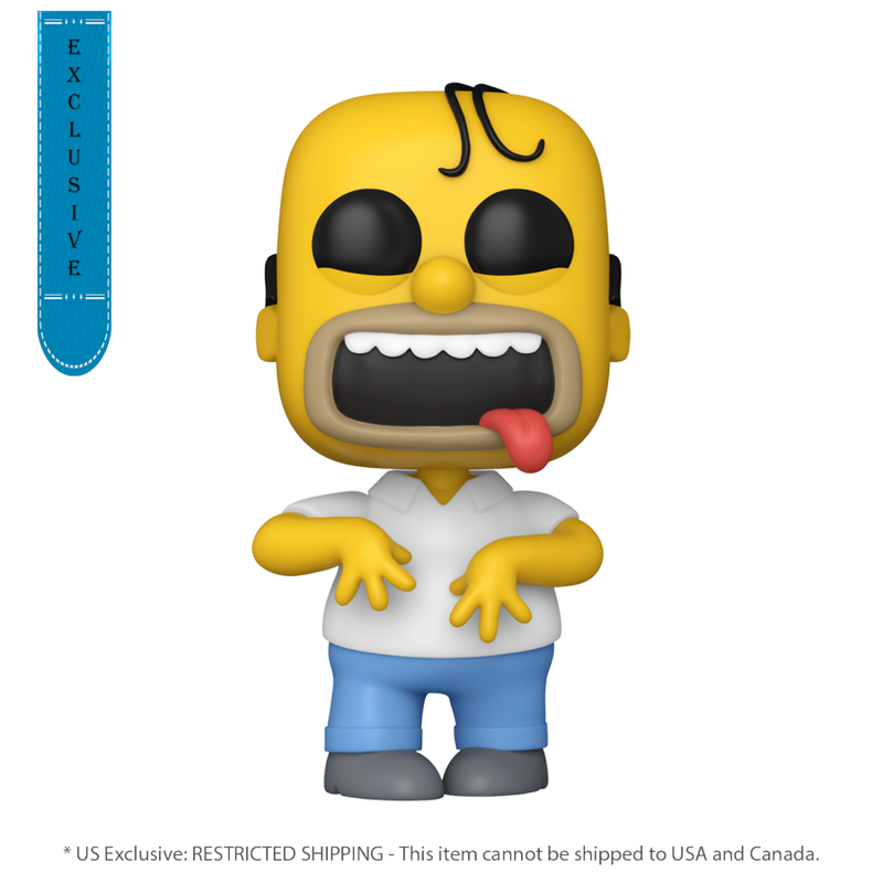 The Simpsons: Treehouse of Horror - Crazy Homer (US Exclusive) Pop! Vinyl Figure
