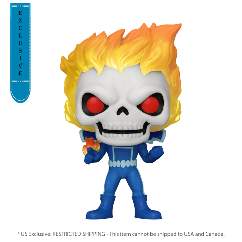 Marvel: Strange Tales - Ghost Rider (US Exclusive) Glow Pop! Vinyl Figure