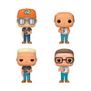 King of the Hill - Dale, Hank, Bill & Boomhauer (US Exclusive) Pop! 4 Pack