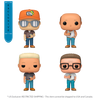 King of the Hill - Dale, Hank, Bill & Boomhauer (US Exclusive) Pop! 4 Pack