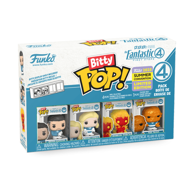 Fantastic Four (2025) - Bitty SDCC 2025 EXC Pop! 4Pack