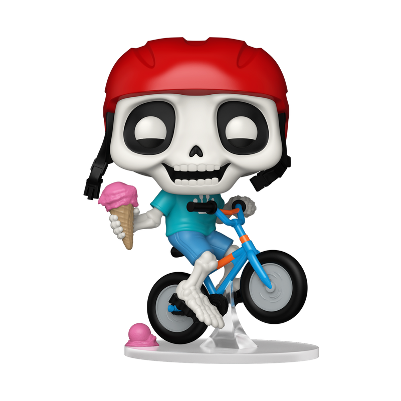 Skeleton Summer - Bike Rider Skully Pop! Vinyl Figure