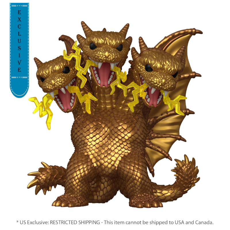Godzilla - Ghidora Electric (US Exclusive) 6 Pop! Vinyl Figure
