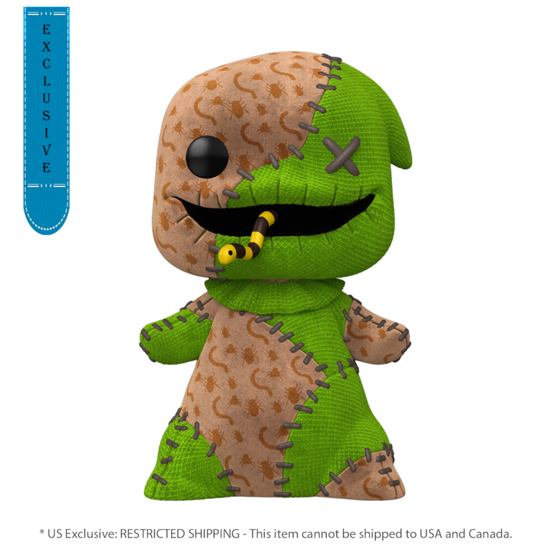 The Nightmare Before Christmas - Oogie Boogie Patchwork (US Exclusive) Flocked Pop! Vinyl Figure