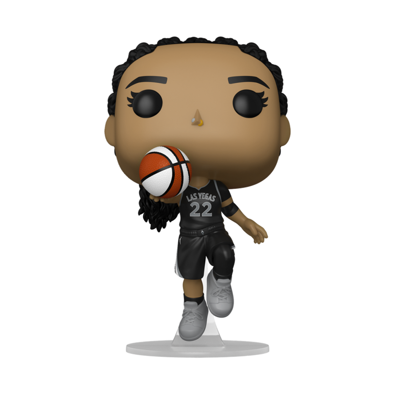 WNBA: Aces - Aja Wilson Pop! Vinyl Figure