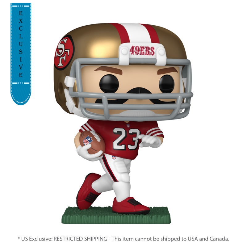 NFL: 49ers - Christian McCaffrey (Throwback) Pop! Vinyl Figure