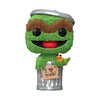 Sesame Street - Oscar the Grouch Flocked Pop! Vinyl Figure
