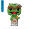 Sesame Street - Oscar the Grouch Flocked Pop! Vinyl Figure