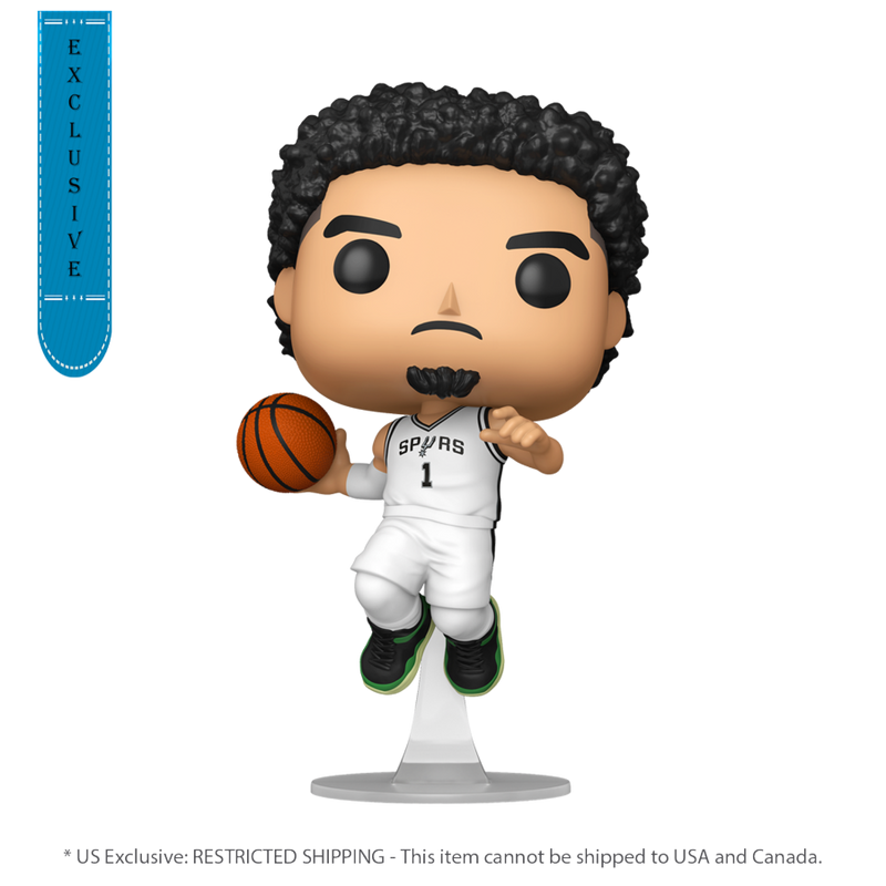 NBA: Spurs - Victor Wembanyama (US Exclusive) Pop! Vinyl Figure