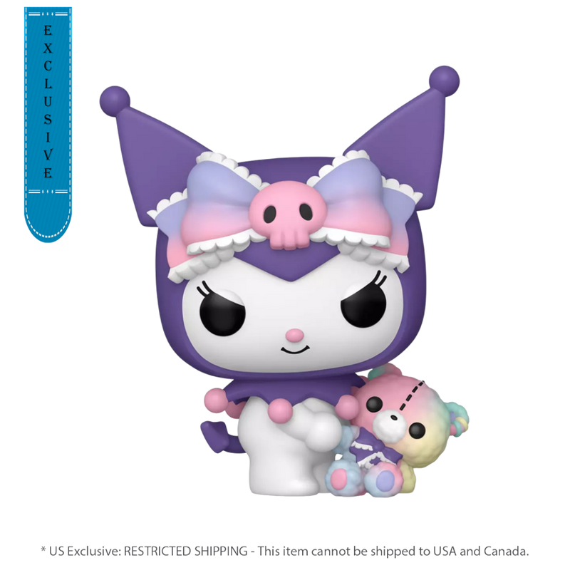Hello Kitty - Kuromi with Bear (US Exclusive) Pop! Vinyl Figure