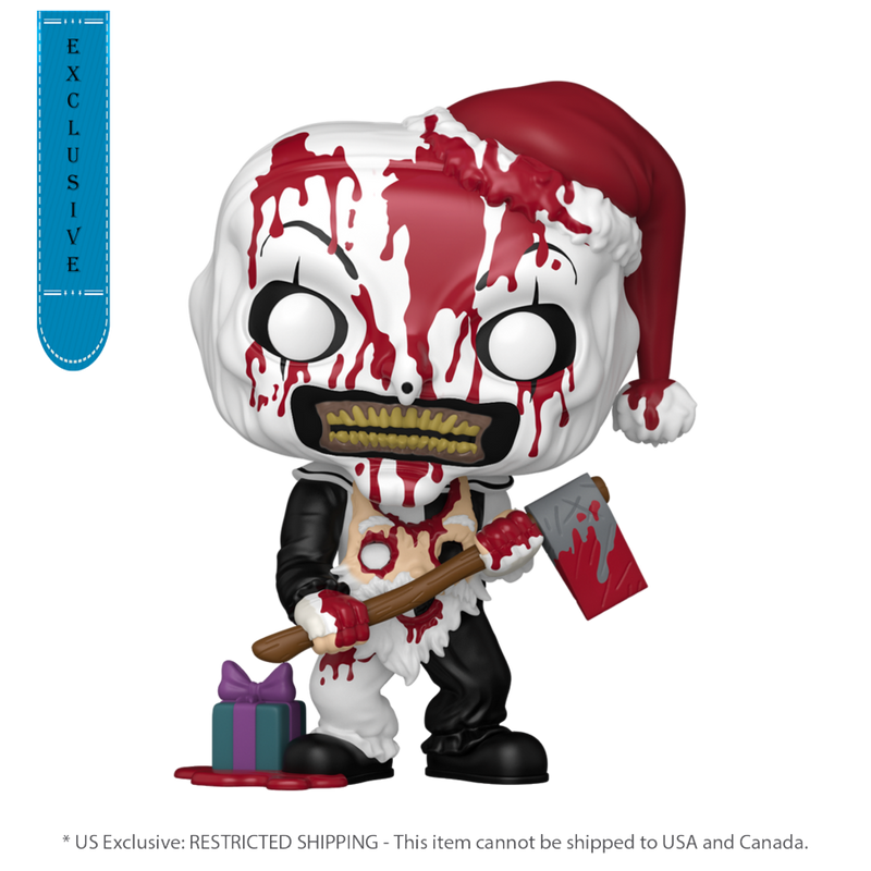 Terrifier 3 - Art the Clown (US Exclusive) Pop! Vinyl Figure