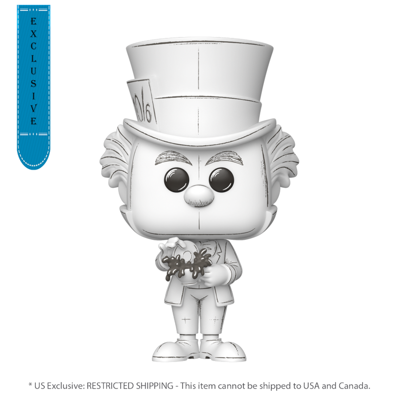Disney: Sketched - Mad Hatter (US Exclusive) Pop! Vinyl Figure