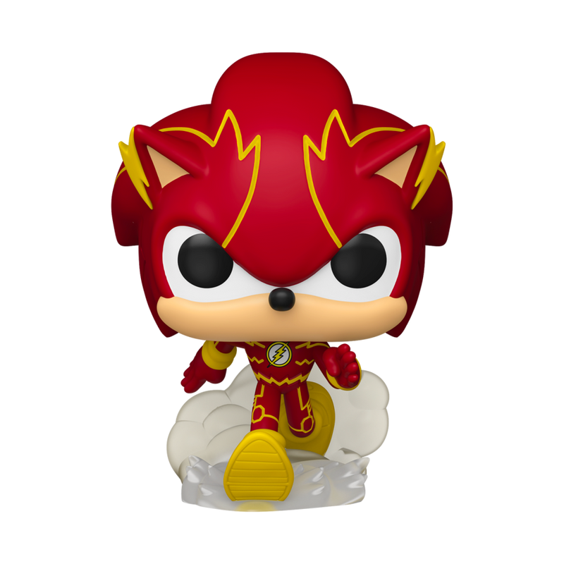 Justice League X Sonic the Hedgehog - Sonic as Flash Pop! Vinyl Figure