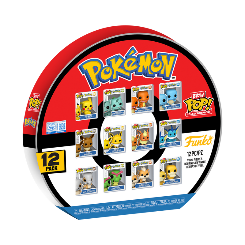 Pokemon - Pokeball Bitty Pop! 12 Pack