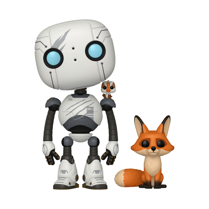 The Wild Robot - Roz with Brightbill and Fink Pop! Vinyl Figure
