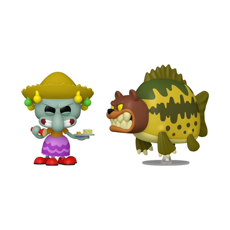 Spongebob - Squidward & Sea Bear Pop! Vinyl 2 Pack