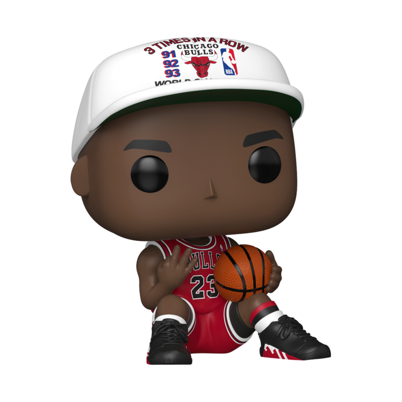 NBA: Bulls - Michael Jordan (3 in a Row) Pop! Vinyl Figure